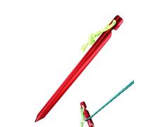 Camping Tent Stakes, enjeux de Tente Robuste | Camping en Aluminium en Aluminium en Alliage - Pic inccident pic Multipurpose pour la Plage Backpacking Pique-Nique Jardin de pelouse
