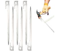 Camping Tent Stakes, Perges de tente à ongles en acier,PEOTS SUNTENT 6 PIÈCES PAPILLE DE TRAMPOLINE PAPE DE TENTE DE NOURDE | Pice d'ongles en acier inoxydable, enjeux moulues pour les auvents de tang