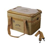 Camping Tote, Camping Organizers, Waterproof Bottom Foldable Design Space Saver, Tote Bag Organization for Travel SUV Kitchen Beach Picnic Car Bathroom 16.93x12.2x10.24 inches