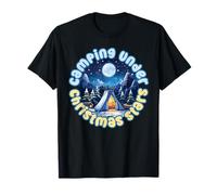 Camping Under Christmas Stars Expert Camper T-Shirt