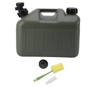 Camping Water Container 10l Grande Capacité Carré Vert Portable Concentré Eau Pichet avec Robinet pour Camping en Plein Air Maison