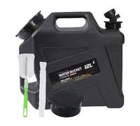 Camping Water Tank 12L Water Storage Container Portable Water Canteen Water Tank with Spigot Leakproof Water Containers with 2 Carry Handles, Leakproof Water Canteen for Camping BBQ Party Garden