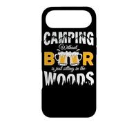 Camping Without Beer is Just Sitting in The Woods Beer Lover Coque pour iPhone Air