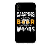Camping Without Beer is Just Sitting in The Woods Beer Lover Coque pour iPhone XS Max