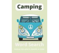 Camping Word Search Puzzle Book: Camping Word Searches with Easy to Read Print about Flowers, Nature, Plant Life Themes and More 6x9 inches,110 pages 50+Puzzles...Gift for Vacations,Holidays