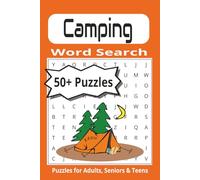 Camping Word Search Puzzle Book: Word Search with Easy to Read Print about Camping,Camping Tents,Comping lights and More | 6x9 inches,110 pages | 50+ ... Gift for Vacations, Holidays, and Free Times