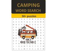 Camping Word Search Puzzle Book: Word Search with easy to read print for teens adult and seniors for outdoors theme activity about camping, [6x9 ... for Vacation Holidays and relaxing