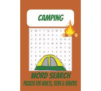 Camping Word search puzzle book.: Word Searches with Easy to Read Print about Camping ,Campfire ,Tents, and More | 6x9 inches, 110 pages | 50+ Puzzles … Gift for Vacations, Holidays, and Free Times
