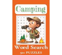 Camping Word Search Puzzle Book: Word Searches with Easy to Read Print about Camping, Outdoor Adventures, Tents, and More | 6x9 inches, 110 pages | ... Gift for Vacations, Holidays, and Free Times