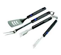 Campingaz Stainless Stell Utensil 3 Units Noir