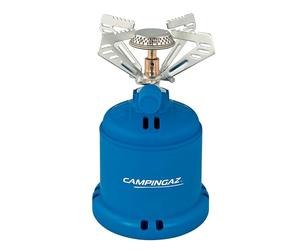 Campingaz 206 S Réchaud de camping, réchaud à gaz 1 brûleur pour le camping, les festivals ou les randonnées, Bleu
