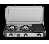 Campingaz Cuisinière touristique Camping Kitchen 2 Multi-Cook 3 brûleurs Allumage piézo Flame Guard