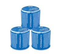 Campingaz 3 x C206 GLS Cartouche gaz, Lot de 3, pour réchauds et lanternes de Camping 206, 190 g de mélange Butane/Propane Puissant (80/20) par Cartouche, Bleu