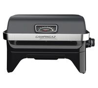 Campingaz Barbecue à gaz Attitude2go CV, Barbecue de Table à Faible fumée, BBQ gaz Portable, à Couvercle, thermomètre, et Grille en Fonte, Alimentation : Cartouche de gaz CV 470 Plus