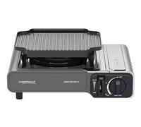 Campingaz Camp Bistro 3 Réchaud & Grill Combo | Réchaud camping à 1 brûleur | 2.200 watts | Cuisinière d'extérieur portable compacte | Étui de transport inclus pour un transport facile | Noir