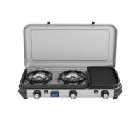 Campingaz Cuisinière touristique Camping Kitchen 2 Multi-Cook 3 brûleurs Allumage piézo Flame Guard