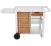 Campingaz Chariot pour plancha Woody Deluxe compatible 2 et 3 brûleurs Blue Flame, Sorio et Master