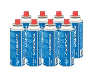Campingaz CP250 Lot de 8 cartouches de gaz refermables Bistro - 250 g