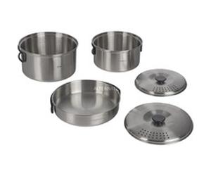 Campingaz Ensemble de casseroles Kit Camping, 5 pièces, Ensemble de pot