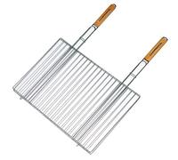 Campingaz Grille rectangulaire double 54 x 38 cm Métal Cuisson optimale Barbecue