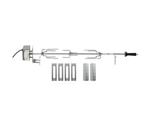 CAMPINGAZ Kit de rôtisserie pour poulet et autres volailles, tournebroche universel pour barbecues 3 Series & 4 Series, tournebroche électrique avec broches et moteur 2000036962 Gris