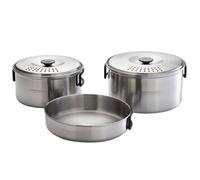 Campingaz Kit Lot de Gamelle 3 Pièces Set Vaisselle Casserole Poeles Neuf