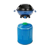 Campingaz Party Grill 400 CV Mini Grill et Réchaud de Camping 2000W avec Grille et Plaque + Cartouche de Gaz à Valve CV 470 Plus 450g