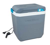 CAMPINGAZ Powerbox Plus 28 l, glacière thermoélectrique 12 V et 230 V, pour 8 Bouteilles de 1,5 l pour Voiture et Camping, avec Protection UV, capacité de 28 litres Bleu