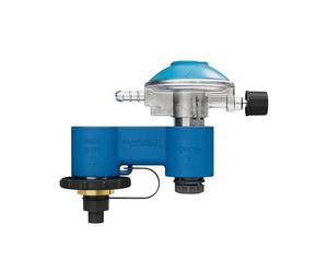 Campingaz Raccord Double avec régulateur de Pression pour cuisinière à gaz Campingaz - Double raccord pour Cartouches de gaz EasyClic CV 300 et CV 470 Plus Ainsi Que Bouteilles de gaz R904 & R907