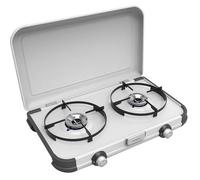 Campingaz Réchaud Camping Kitchen 2 CV – 2 feux – sur cartouche CV 470 – Gris