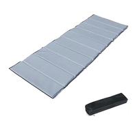 Campingbett Feldbettauflage,Martratze für Feldbett Klappbar,Bequem Gut Dicke Baumwollauflage mit Hochwertiger Polyesterfüllung Schlafmatratze Pad für Camping, Garten, Outdoor(50mm thick/gray 185x65cm)