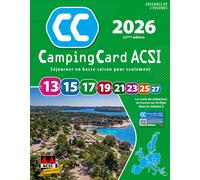 CampingCard ACSI - Carte de réductions & Guide Europe 2026