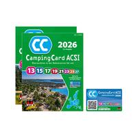 CampingCard ACSI - Carte de réductions & Guide Europe 2026 (Edition allemande)
