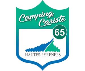 campingcariste cariste Hautes Pyrénées 65-20x15cm - Sticker