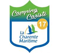 Campingcariste Charente Maritime 17 - 10x7.5cm - Sticker/Autocollant