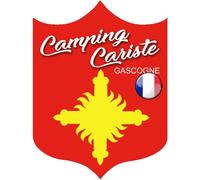 Campingcariste La Gascogne - 15x11.2cm - Sticker/Autocollant
