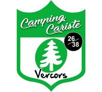 Campingcariste Vercors - 15x11.2cm - Sticker/Autocollant
