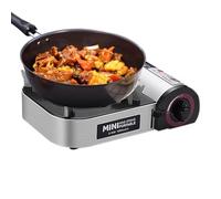 Campingkocher Für Gasflaschen - Camping Gas Barbecue Set | Campingkocher Set | Autarker Gaskocher Butangas Cartusch & Coffres de Transport | Barres de Trag Campingkocher | Compacts Outdoor-Kocher Mit