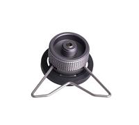 CAMPINGMOON Adaptateur de buse de butane verrouillable pour buse de type cartouche de gaz butane vers cartouche de gaz Lindal à visser