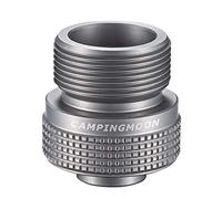 Campingmoon Camping Propane Stove Adapter, Input: En417 Lindal Valve Canister, Output: Propane Gas Stove, Camping Propane Gas Canister to 1lbs Propane Tanks/MAPP Tanks Converter. Z20