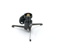 Campingmoon BKZ23-CB Adaptateur de bidon de butane pour camping Compatible avec valve Lindal EN417 Noir