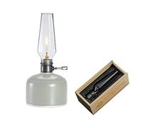 Campingmoon Coreless Candlelight Tente De Gazéification Lampe à Gaz Atmosphère Camping Lanterne à Gaz Avec Boîtier De Lanterne En Bois T-1