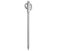 Campingmoon K45 Piquet d'attache pivotant à 360° en acier inoxydable 43,2 cm