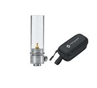 Campingmoon Lanterne à gaz de camping portable en verre pour tente de camping