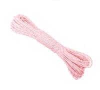 Campingsky-Corde De Parachute À 9 Brins,Cordon,Brille Dans Le Noir,Lanière,25,50,100 Pieds - Type Pink-100feet