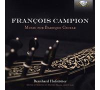 François Campion – Musique pour guitare baroque – CD – Edel