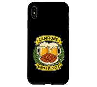 Campione di Salsicce e Birra, ci arrabbiamo Coque pour iPhone XS Max
