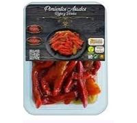 Campo Rico Lanières de Poivrons Grillés Rouges et Verts, Pack de 2 Boîtes de 1 kg, Format Économique pour Restaurants et Collectivités