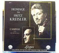 Campoli plays Kreisler " HOMAGE to Fritz Kreisler"