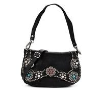Campomaggi Adele Sac à bandoulière Cuir véritable 29 cm noir